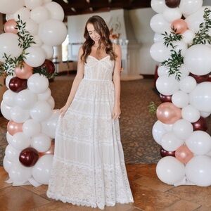 Tadashi Shoji Tatiana Lace Gown Wedding Dress